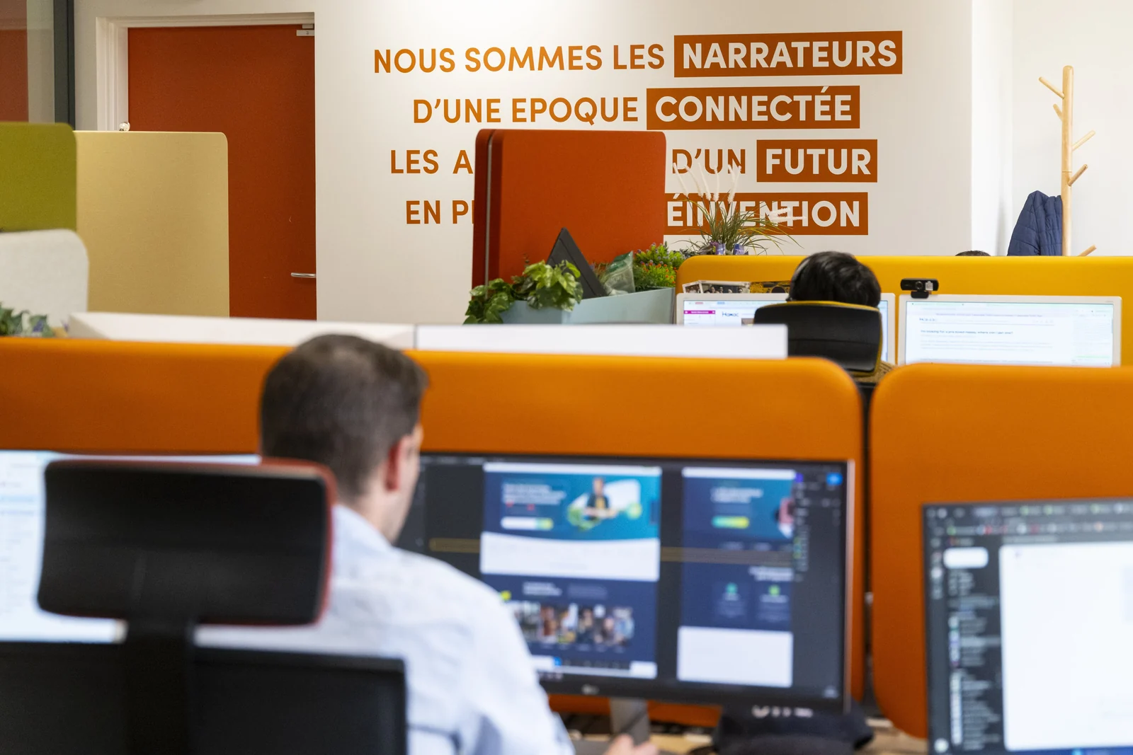 L’équipe BWA au travail